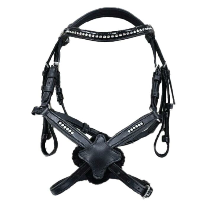 Hobby Horse Zaumzeug Imperial Riding Free Spirit Black Hobby Horse Zaumzeug Imperial Riding Free Spirit Black