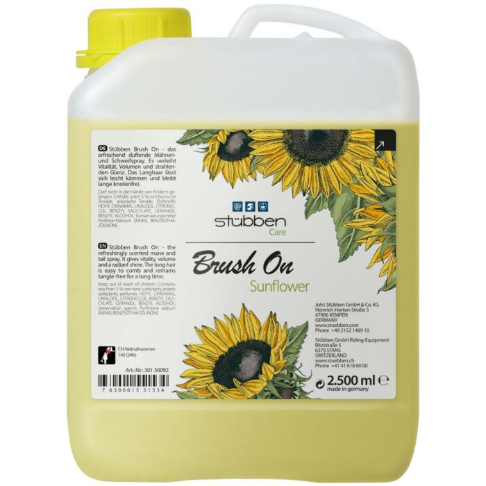 Brush On refill Stübben Sunflower 2,5 liter Brush On refill Stübben Sunflower 2,5 liter