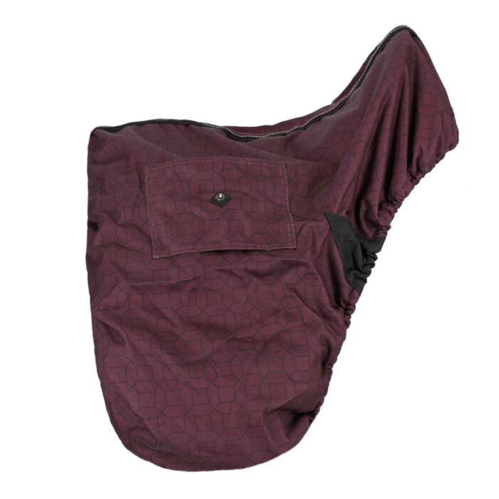 Sattelschoner QHP Collection Wine Red