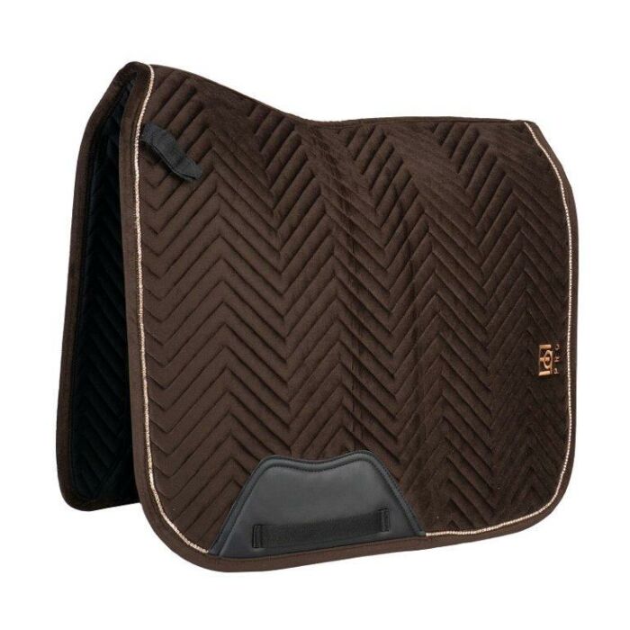Schabracke dressur Horka Velvet Dark Chocolate Full