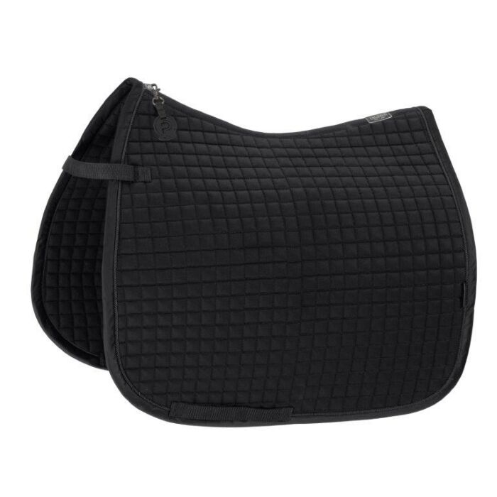 Schabracke dressur Eskadron Platinum Cotton Black Full Schabracke dressur Eskadron Platinum Cotton Black Full