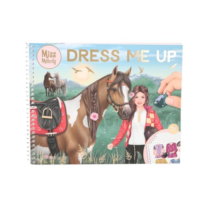 Stickeralbum Miss Melody Dress Me Up groß