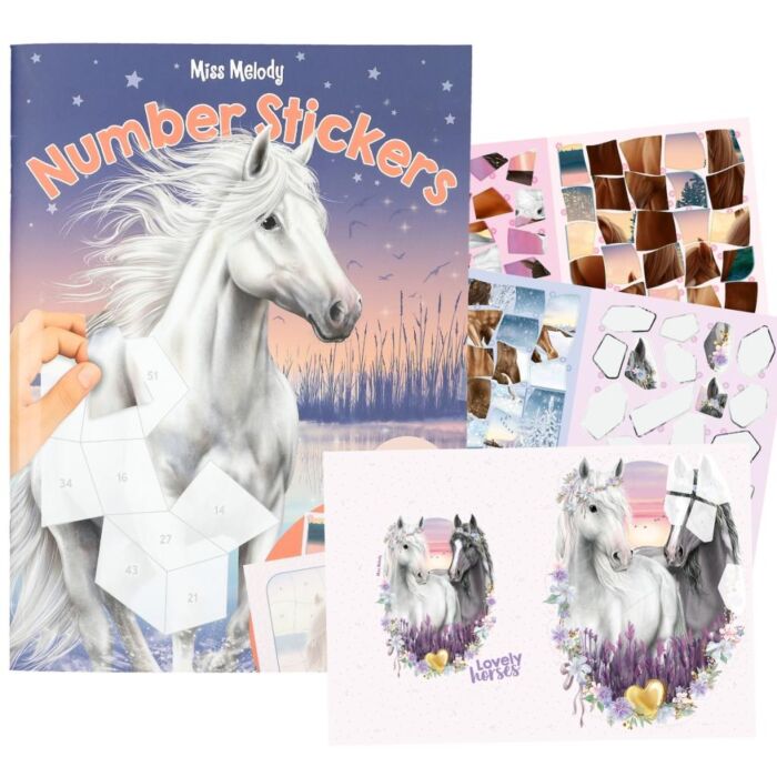 Nummern Aufkleber Miss Melody