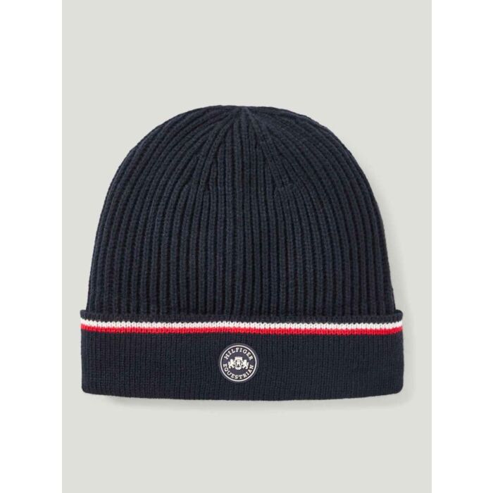 Mütze Tommy Hilfiger Kent Knit Beanie Desert Sky