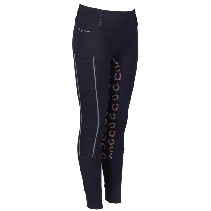 Reitlegging Harry's Horse Equitights Diva Mauvewood Denim fullgriff Collegiate-Blue 152 Reitlegging Harry's Horse Equitights Diva Mauvewood Denim fullgriff Collegiate-Blue 152