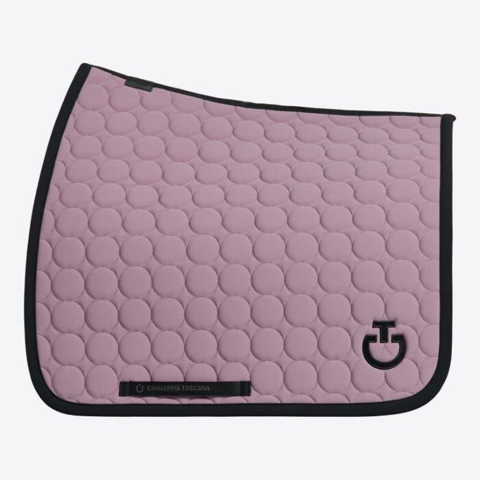 Schabracke dressur Cavalleria Toscana Circle Quilted Roze Full