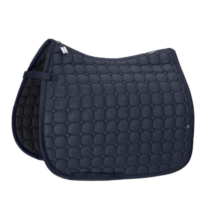 Schabracke dressur Eskadron Classic Sport Cotton Glitter Navy Full