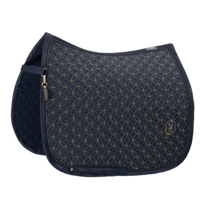 Schabracke dressur Eskadron Heritage Highgloss Contrast Navy Full