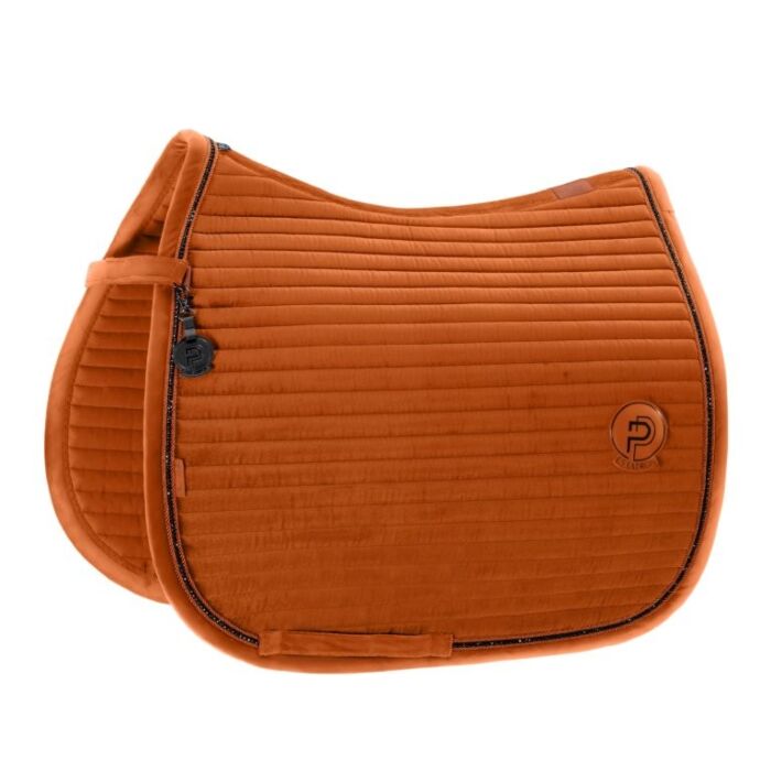 Schabracke Dressur Eskadron Platinum Velvet Crystal Amber Full
