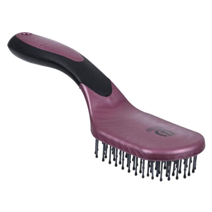 Mähnen- und Schweifbürste Imperial Riding Boomerang Dark Mauve Metallic