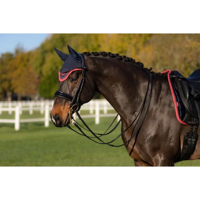 Ohrnetz LeMieux Classic Navy/Cranberry M