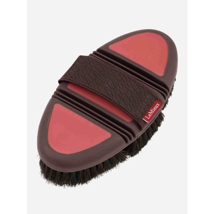 Bürste LeMieux Flexi Horse Hair Body Cranberry Set von 3