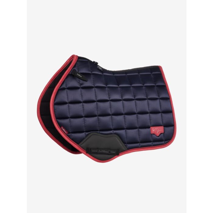 Schabracke LeMieux Loire Classic Close Contact Square Navy/Cranberry L