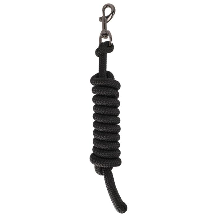 Halfterstricke QHP mit abnehmbarem Clip Black 2 Meter Halfterstricke QHP mit abnehmbarem Clip Black 2 Meter