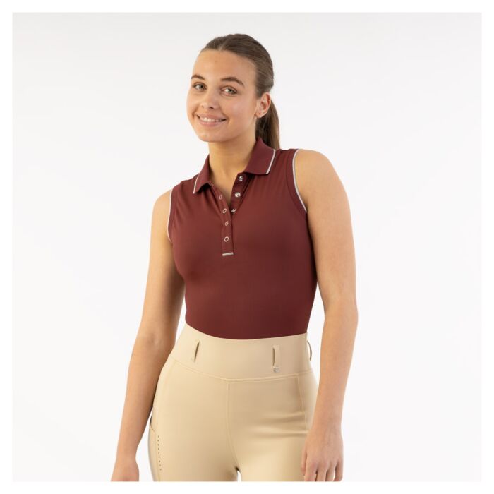 Polo ärmellos BR Kiara SMS New Maroon S Polo ärmellos BR Kiara SMS New Maroon S