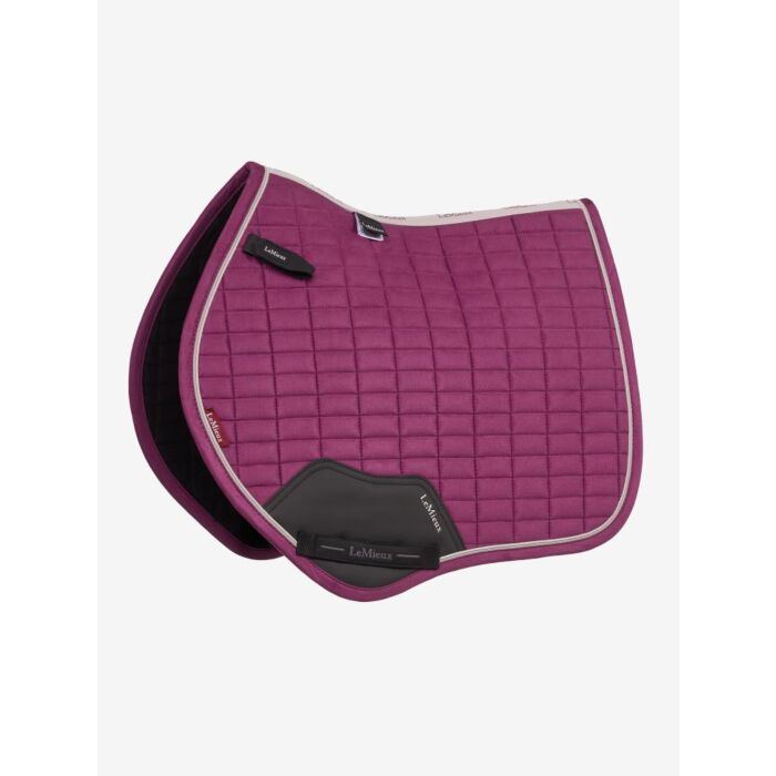 Springschabracke LeMieux Suede Blackberry L Springschabracke LeMieux Suede Blackberry L