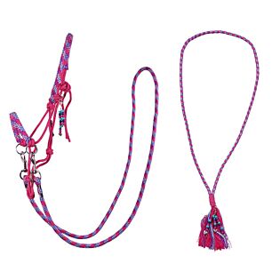 Strickhalfter QHP Combi Liberty Fuchsia Pony