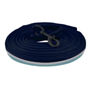 Imperial Riding Longierleine Blue-navy-silver