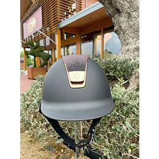 Reithelme Samshield Shadowmatt schwarz M