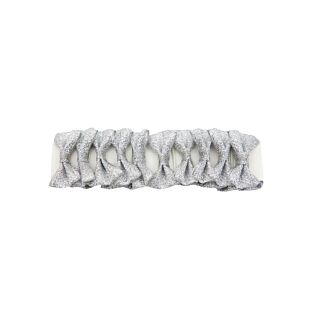 Einflecht-Schleifen Horka Silber