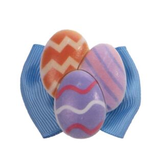 M&auml;hnenschleifen QHP Easter Blau