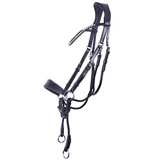 Gebisslose Z&auml;ume Sunna Schwarz Pony