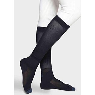 Reitsocken Samshield Balzane Soft Air Crystal Blazon Navy