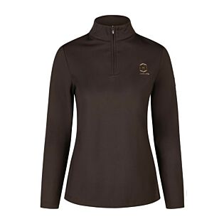 Trainiershirt Eskadron Heritage Half-Zip Black Truffle