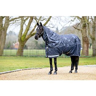 Turnoutdecke LeMieux Arika Star 100g Navy