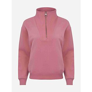Pullover LeMieux Keira Quarter Zip Sweat Cranberry