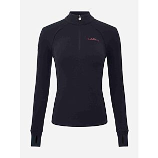Pullover LeMieux Frances Quarter Zip Fleece Navy