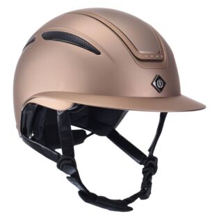 Reithelm Imperial Riding Olania Deluxe big visor Dark Taupe