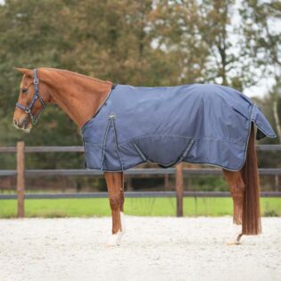 Turnout decke QHP Collection 300gr Sapphire 