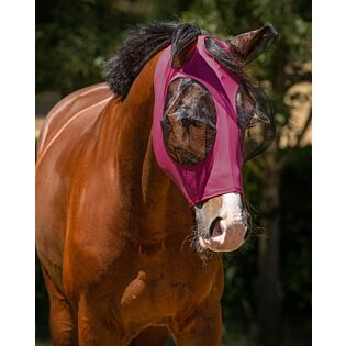 Fliegemaske QHP Super bug Pink