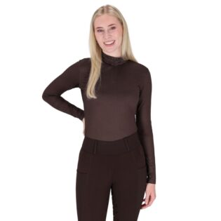 Trainiershirt QHP Avenna Chestnut