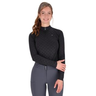 Trainiershirt QHP Livora Schwarz