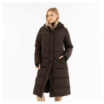 Jacke Anky Longline Puffer Chocolate Torte