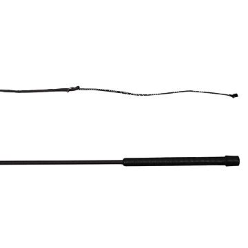 Longierpeitschen QHP Schwarz 2 Meter