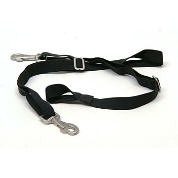Gesäßschnüre QHP elastisch schwarz