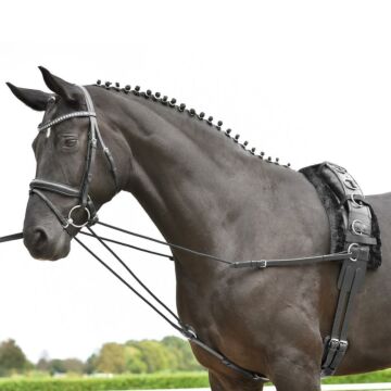 Führstrick Busse Basic Cordel schwarz Pony