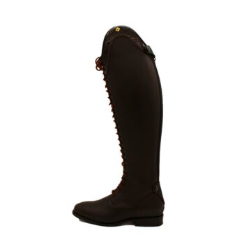 Reitstiefel DeNiro Volta SL Schwarz mit JK G23 Jet Hematite Top 39 MA M