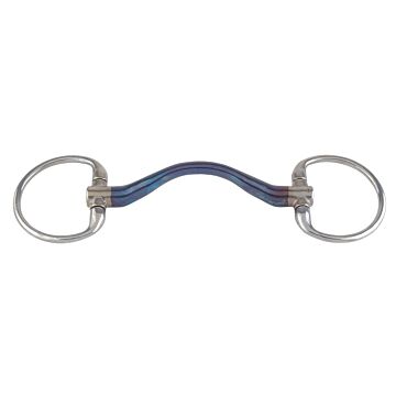 Wassertrense Trust Equestrian Sweet Iron Ungebrochen Zungenfreiheit Blau 12.5 cm