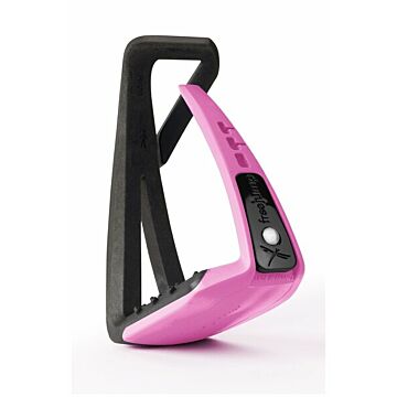 Steigbügel Freejump Soft Up schwarz/rose