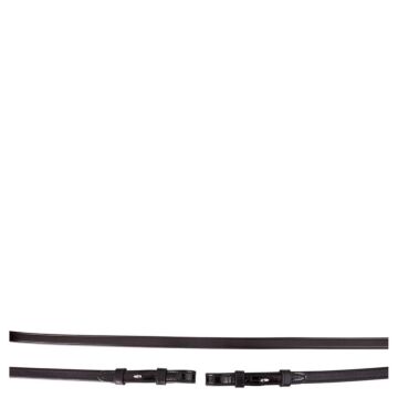 Br Zügel Lakleer Blind Gespen Schwarz Full