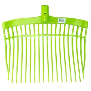Mistgabeln Hofman Kunststof zonder griff Limonengrün 