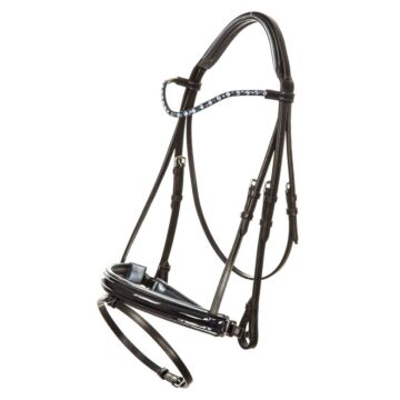 Trensenzäume Imperial Riding Di Layla Navy-Metal Cob