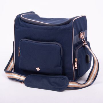 Pflegetasche Imperial Riding Shimmer & Shine Navy-Rosegold