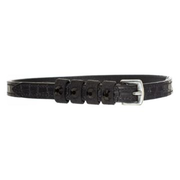 Sporenriemchen Imperial Riding Croco Florida Black