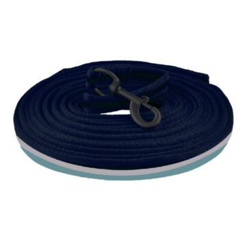 Imperial Riding Longierleine Blue-navy-silver