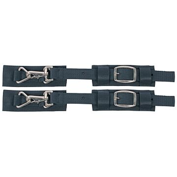 Winterdecke Doppelschnellverschlüsse Harry's Horse blau